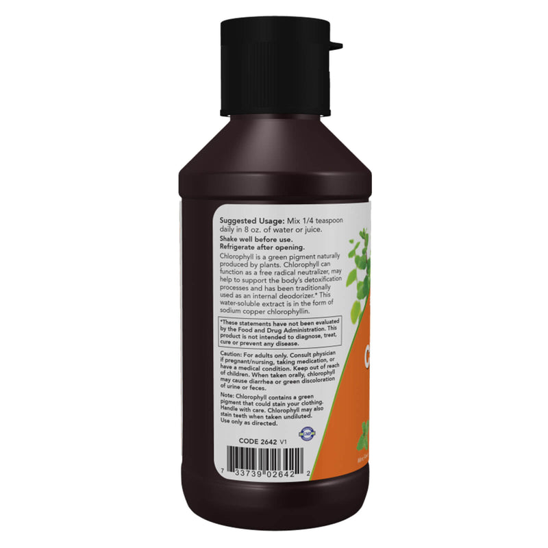 Maintenant, les aliments chlorophylle liquide extra-force menthe - 4 f Maintenant, les aliments chlorophylle liquide extra-force menthe - 4 f