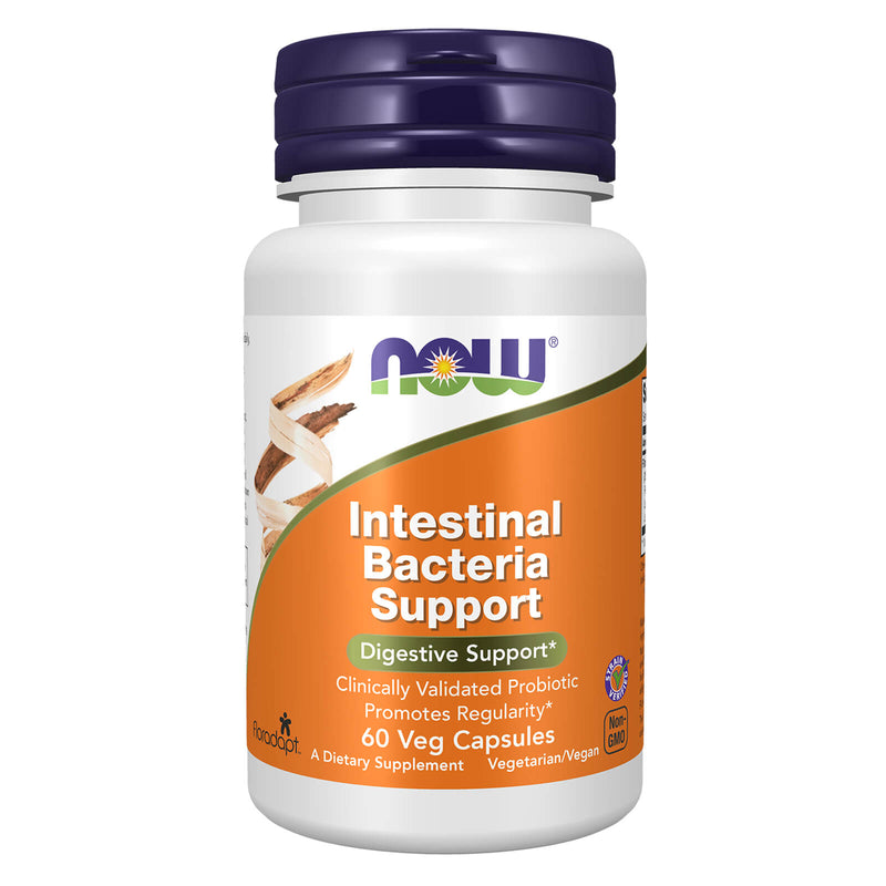 Now Foods Intestinal Bacteria Support - 60 Veg Capsules - DailyVita
