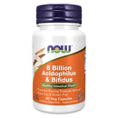 CLEARANCE! NOW Foods 8 Billion Acidophilus & Bifidus 60 Veg Capsules, BEST BY 03/2026 - DailyVita