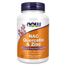 CLEARANCE! NOW Foods NAC Quercetin & Zinc 90 Vcaps, BEST BY 06/2025 - DailyVita