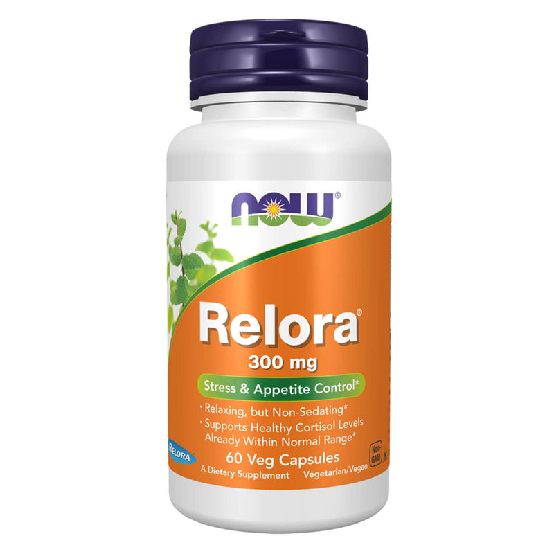 NOW Foods Relora 300 mg 60蔬菜胶囊