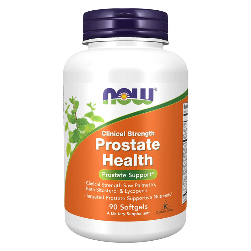 CLEARANCE! NOW Foods Prostate Health Clinical Strength 90 Softgels, BEST BY 11/2025 - DailyVita