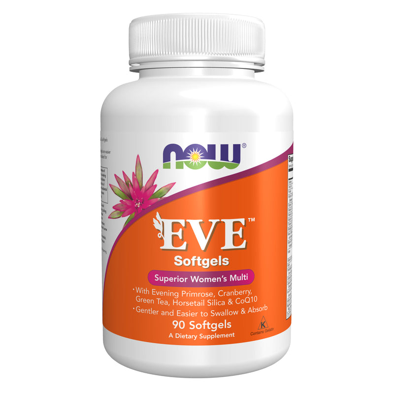 CLEARANCE! NOW Foods Eve Women's Multiple Vitamin 90 Softgels, BEST BY 03/2024 - DailyVita