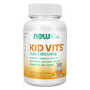 Now Foods NOW Kids Supplements Kid Vits Multivitamin Juicy Orange 120 Chewable Tablets - DailyVita