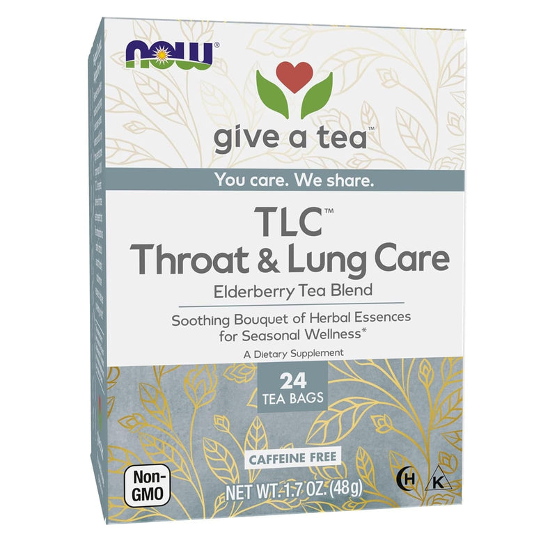 NOW Foods TLC Tea 24 Tea Bags - DailyVita