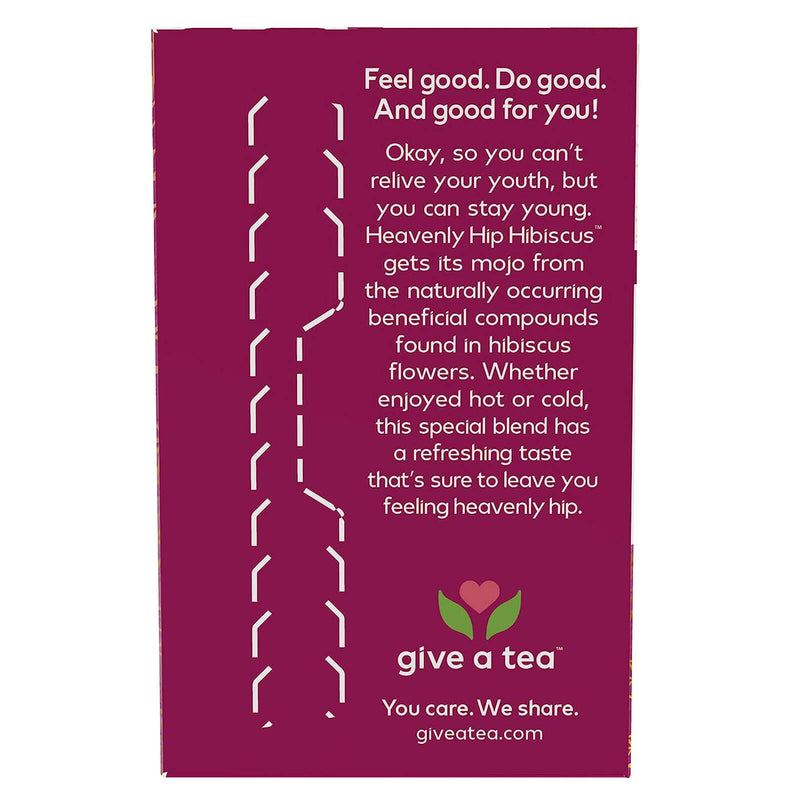 NOW Foods Heavenly Hip Hibiscus Tea - 24 Tea Bags - DailyVita