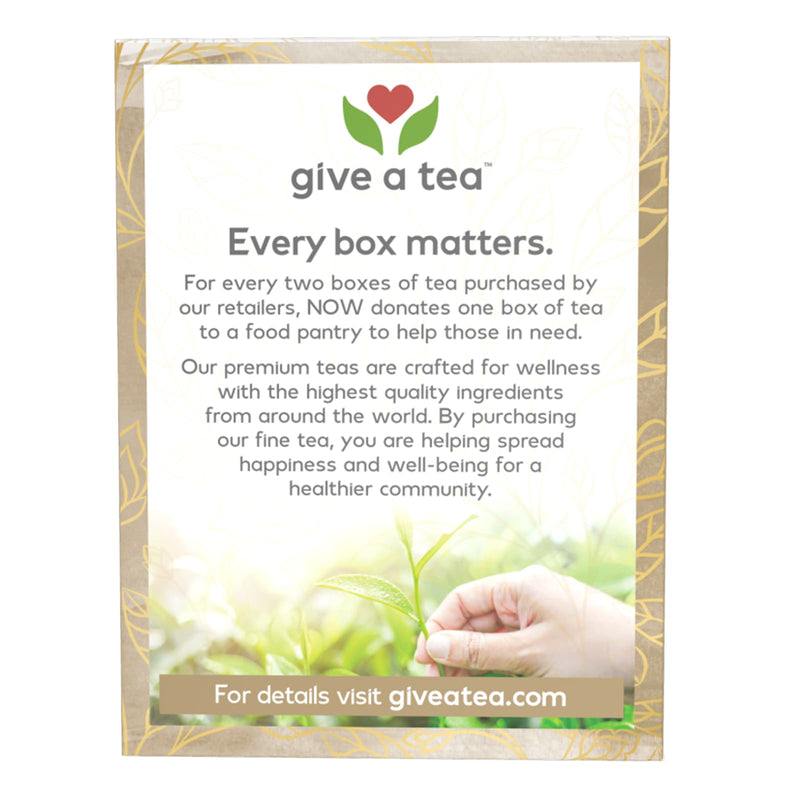 NOW Foods Rooibos Reishi Mushroom Tea 24 Tea Bags - DailyVita