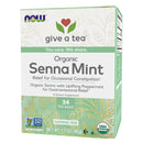 NOW Foods Senna Mint Tea Organic 24 Tea Bags