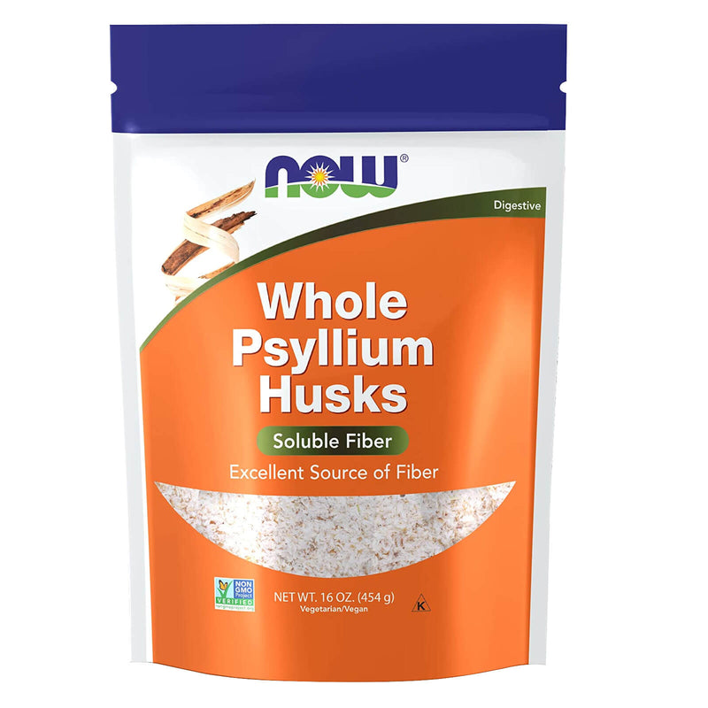 NOW Foods Psyllium Husks Whole 16 oz - DailyVita