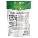 CLEARANCE! NOW Foods Almonds Roasted & Sea Salted 1 lb, BEST BY 10/2025 - DailyVita