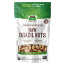 NOW Foods Brazil Nuts Organic Raw & Unsalted 10 oz