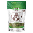NOW Foods Pumpkin Seeds Organic Raw & Unsalted 12 oz - DailyVita