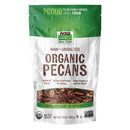 Now Foods Pecans Organic Raw  Unsalted - 10 oz - DailyVita
