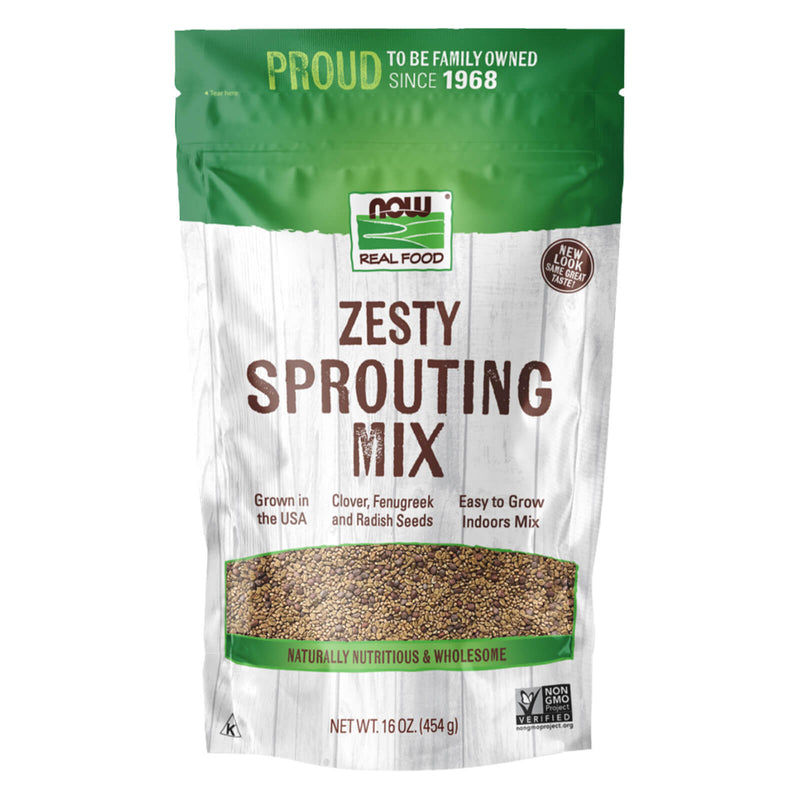 NOW Foods Zesty Sprouting Mix 16 oz