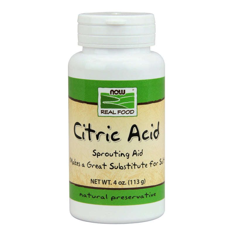CLEARANCE! NOW Foods Citric Acid 4 oz, BEST BY 05/2024 - DailyVita