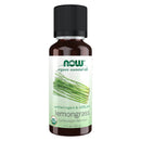 CLEARANCE! NOW Foods Lemongrass Oil Organic 1 fl oz, Stain or Minor Damage - DailyVita