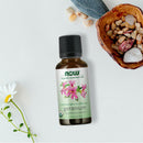 CLEARANCE! NOW Foods Geranium Oil Organic 1 fl oz, Stain or Minor Damage - DailyVita