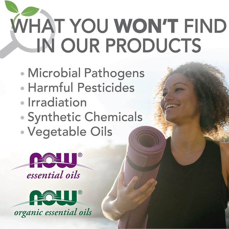 CLEARANCE! NOW Foods Lavender Oil Organic 1 fl oz, Stain or Minor Damage - DailyVita