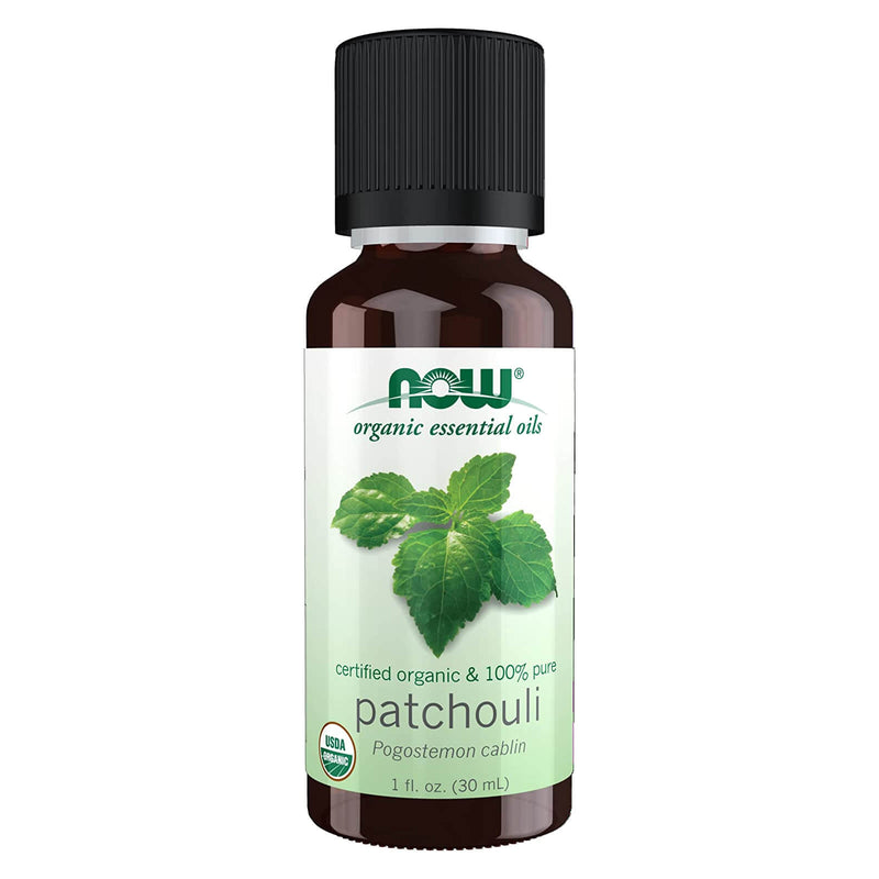 CLEARANCE! NOW Foods Patchouli Oil Organic 1 fl oz, BEST BY 11/2024