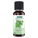 CLEARANCE! NOW Foods Peppermint Oil Organic 1 fl oz, Stain or Minor Damage - DailyVita