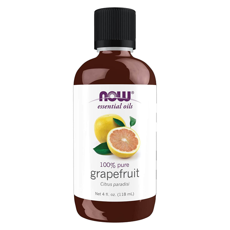 CLEARANCE! NOW Foods Grapefruit Oil 4 fl oz, Stain or Minor Damage