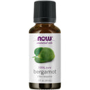 CLEARANCE! NOW Foods Bergamot Oil 1 fl oz, Stain or Minor Damage - DailyVita