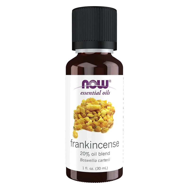 CLEARANCE! NOW Foods Frankincense Oil Blend 1 fl oz, Stain or Minor Damage - DailyVita