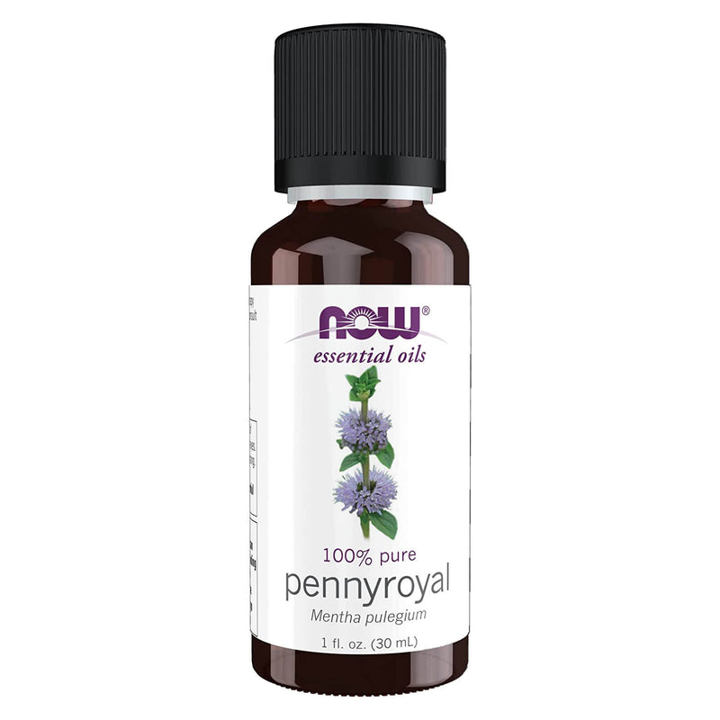 CLEARANCE! NOW Foods Pennyroyal Oil 1 fl oz, Stain or Minor Damage - DailyVita