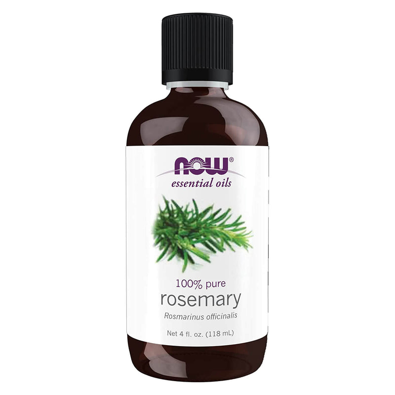 CLEARANCE! NOW Foods Rosemary Oil 4 fl oz, Stain or Minor Damage - DailyVita