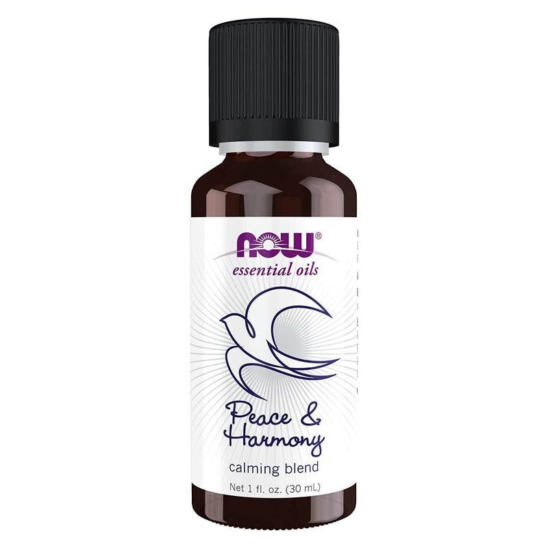 CLEARANCE! NOW Foods Peace & Harmony Oil Blend 1 fl oz, Stain or Minor Damage - DailyVita