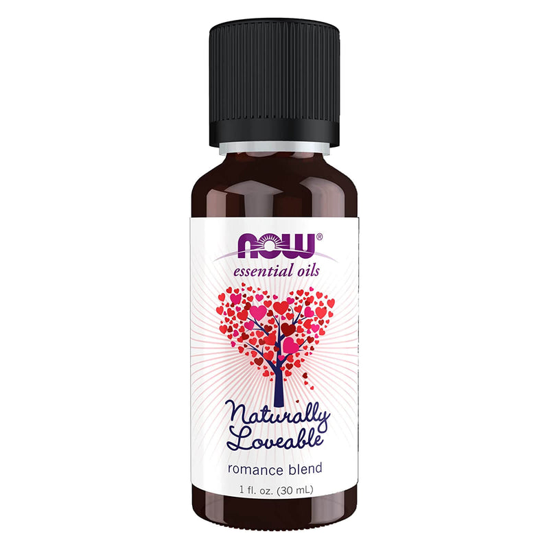 CLEARANCE! NOW Foods Naturally Loveable Oil Blend 1 fl oz, Stain or Minor Damage - DailyVita