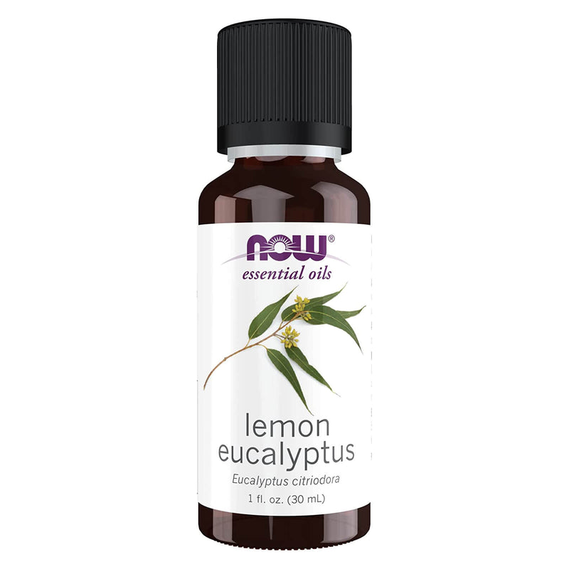 CLEARANCE! NOW Foods Lemon Eucalyptus Oil 1 fl oz, BEST BY 07/2024 - DailyVita