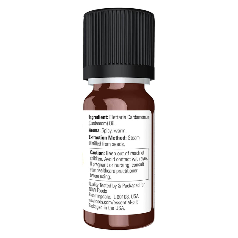 CLEARANCE! NOW Foods Cardamom Oil 1/3 fl oz, BEST BY 12/2025 - DailyVita