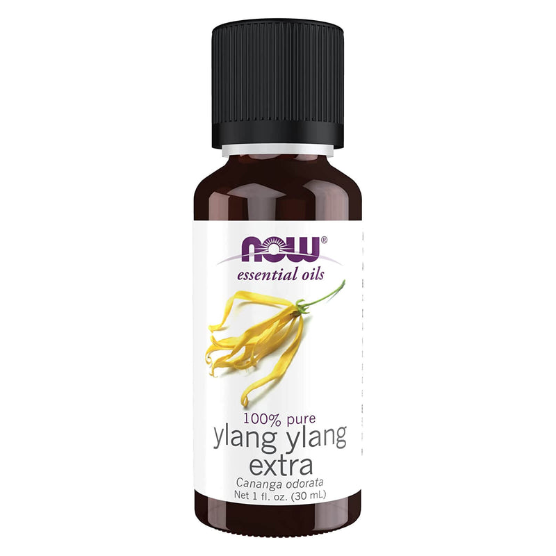 CLEARANCE! NOW Foods Ylang Ylang Extra Oil 1 fl oz, Stain or Minor Damage - DailyVita