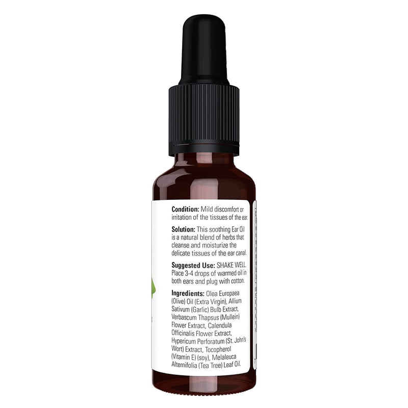 CLEARANCE! NOW Foods Ear Oil 1 fl oz, Stain or Minor Damage - DailyVita