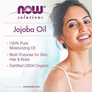 CLEARANCE! NOW Foods Jojoba Oil 16 fl oz, BEST BY 01/2026 - DailyVita