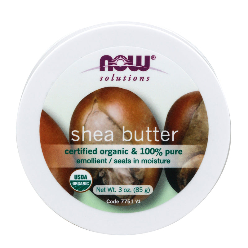 NOW Foods Shea Butter Organic & Pure 3 oz - DailyVita