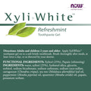 CLEARANCE! NOW Foods Xyliwhite Refreshmint Toothpaste Gel 6.4 oz, Outer Box Missing or Damaged - DailyVita