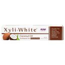 CLEARANCE! NOW Foods XyliWhite Coconut Oil Toothpaste Gel 6.4 oz, Outer Box Missing or Damaged - DailyVita