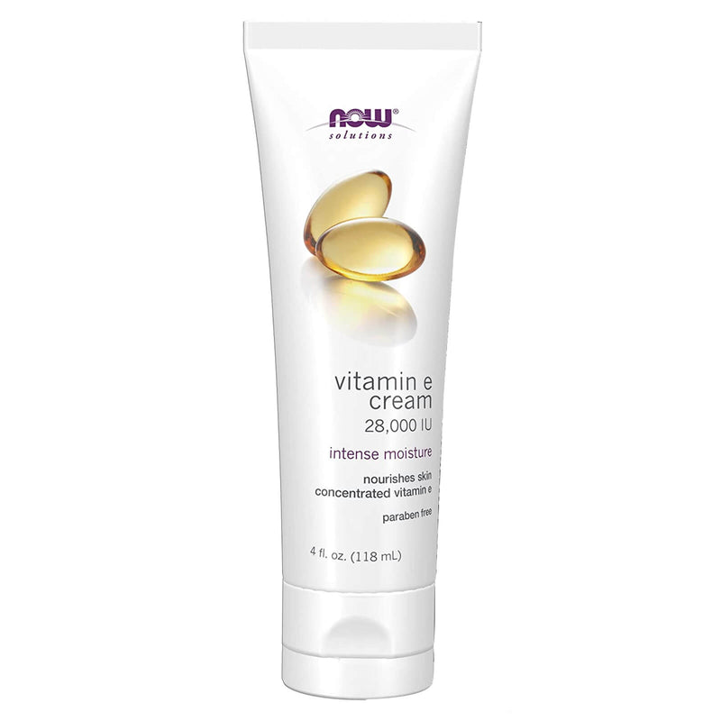 CLEARANCE! NOW Foods Vitamin E Cream 28,000 IU 4 oz, BEST BY 02/2026 - DailyVita