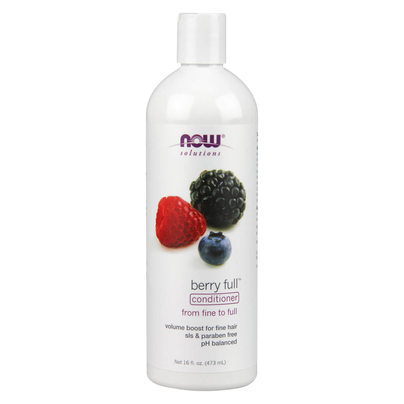 CLEARANCE! NOW Foods Natural Berry Full Conditioner 16 fl oz, Best By 10/2023 - DailyVita