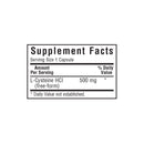 CLEARANCE! Bluebonnet L-Cysteine 500 mg 60 Veg Capsules, BEST BY 04/2025 - DailyVita