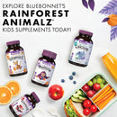 Bluebonnet Rainforest Animalz Vitamin C Orange Flavor 90 Chewable Tablets - DailyVita