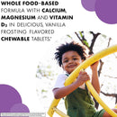 Bluebonnet Rainforest Animalz Calcium Magnesium & Vitamin D3 Vanilla Frosting Flavor 90 Chewable Tablets - DailyVita