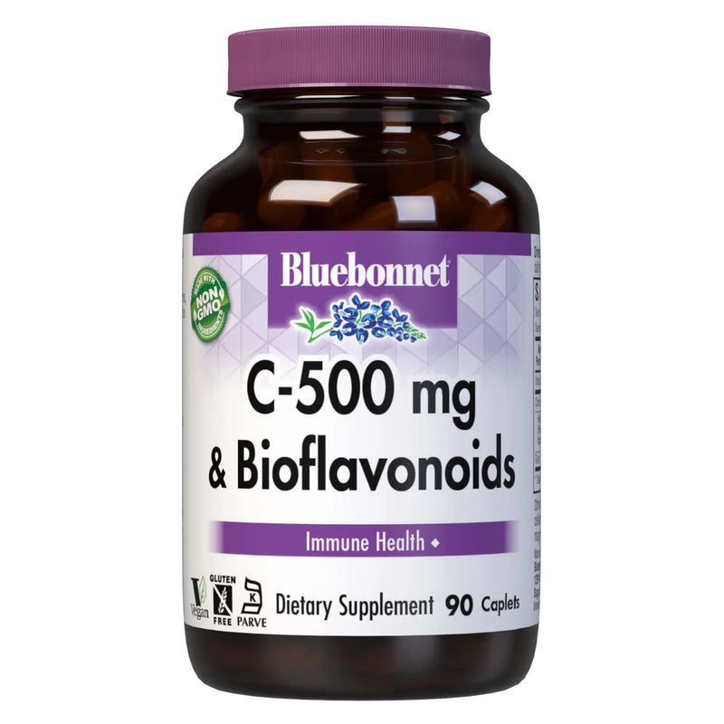 Bluebonnet C-500 mg &amp; Bioflavonóides 90 Cápsulas