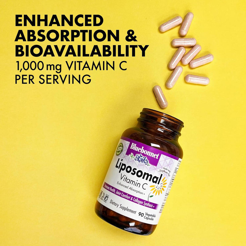 Bluebonnet Liposomal Vitamin C 90 Vegetable Capsules