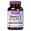 CLEARANCE! Bluebonnet Vitamin E 268 mg (400 IU) Mixed 50 Softgels, BEST BY 02/2026 - DailyVita