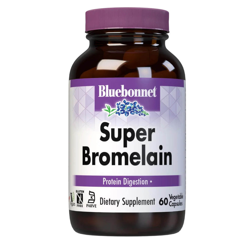 CLEARANCE! Bluebonnet Super Bromelain 500 mg 60 Veg Capsules, BEST BY 02/2025