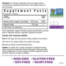 كبسولات نباتية من عشب البحر الأطلسي بلوبونيت تحتوي على اليود 225 ميكروغرام، 120 كبسولة