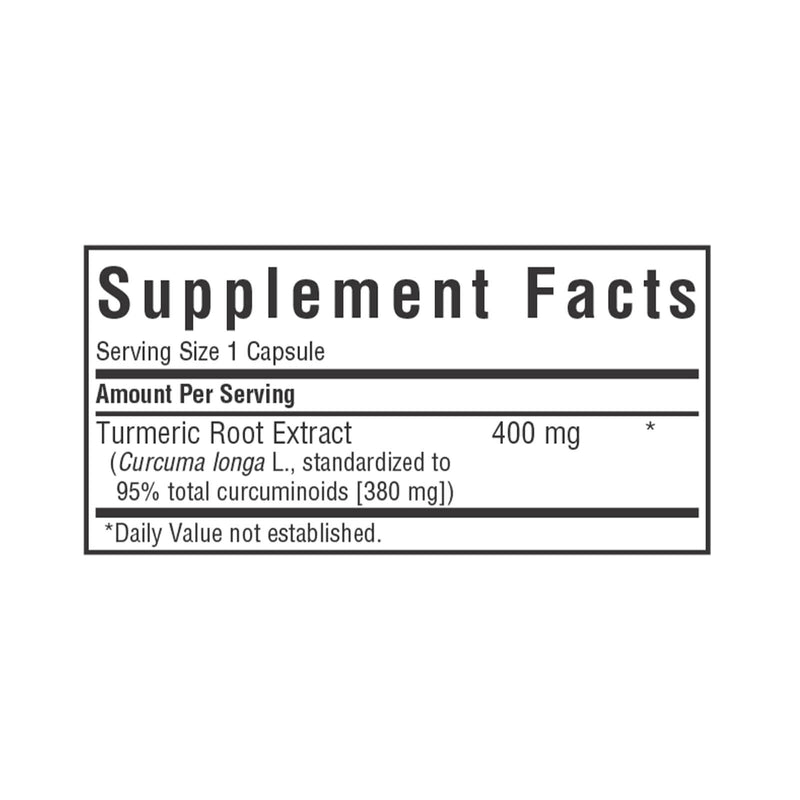 CLEARANCE! Bluebonnet Turmeric Root Extract 120 Veg Capsules, BEST BY 02/2025